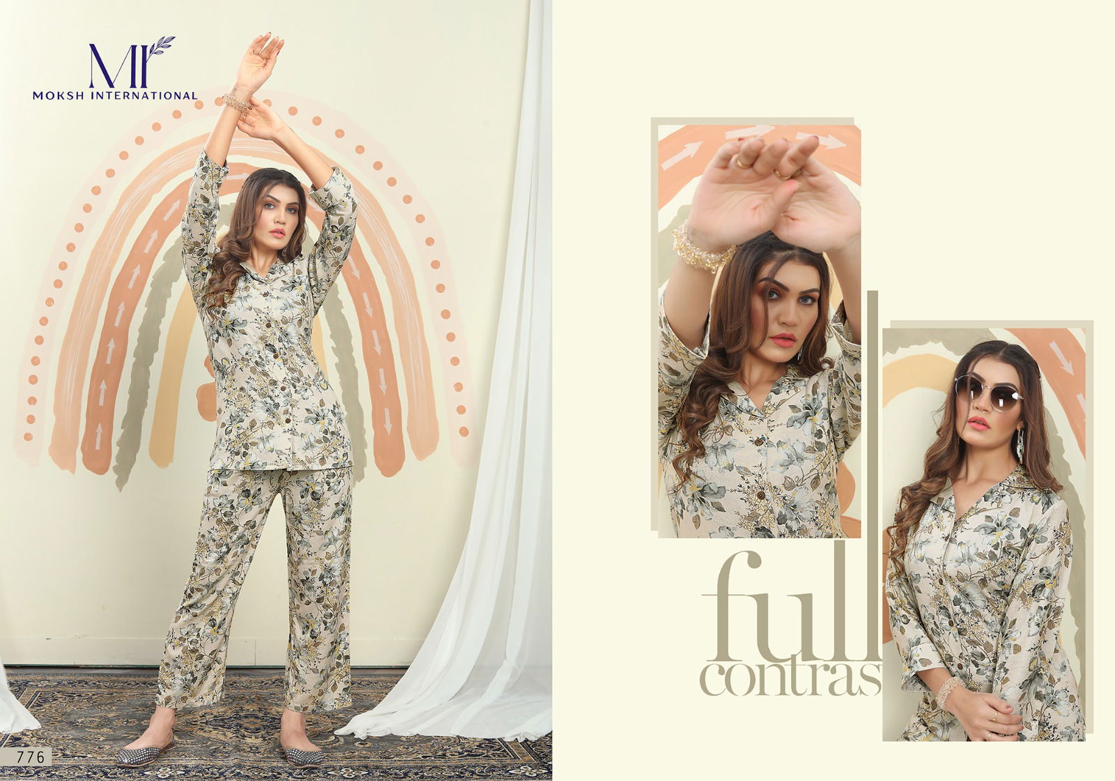 Cord Set Vol 2 By Moksh Printed Western Catalog